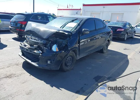 2018 Mitsubishi Mirage G4 Es from USA, damaged, VIN ML32F3FJXJHF01852